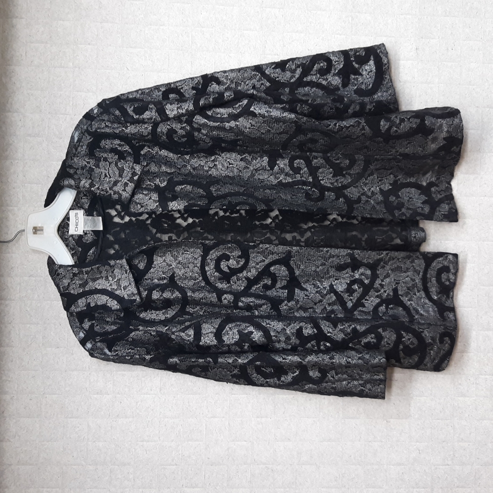 Chico's Open Front Jacket